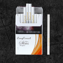 Сигареты Комплимент Супер Слим компакт 1 (Compliment SS compact 1) короткий